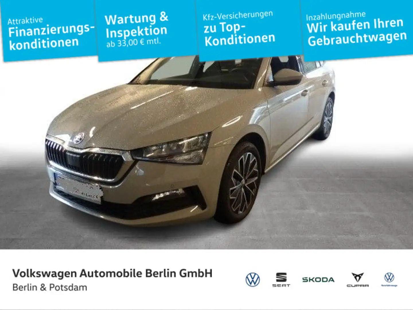 Skoda Scala 1.0TSI Style NAVI PDC I-Cockpit SHZ Gris - 1