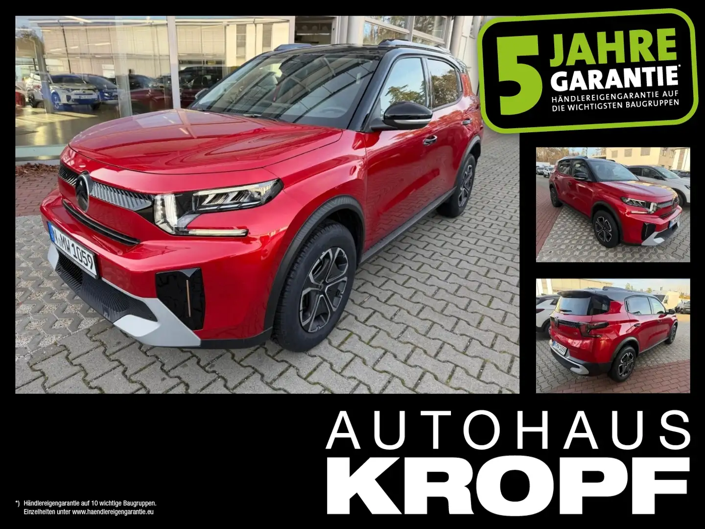 Citroen C3 Aircross 1.2 PureTech100 PLUS Turbo HUD SpurH Rot - 1