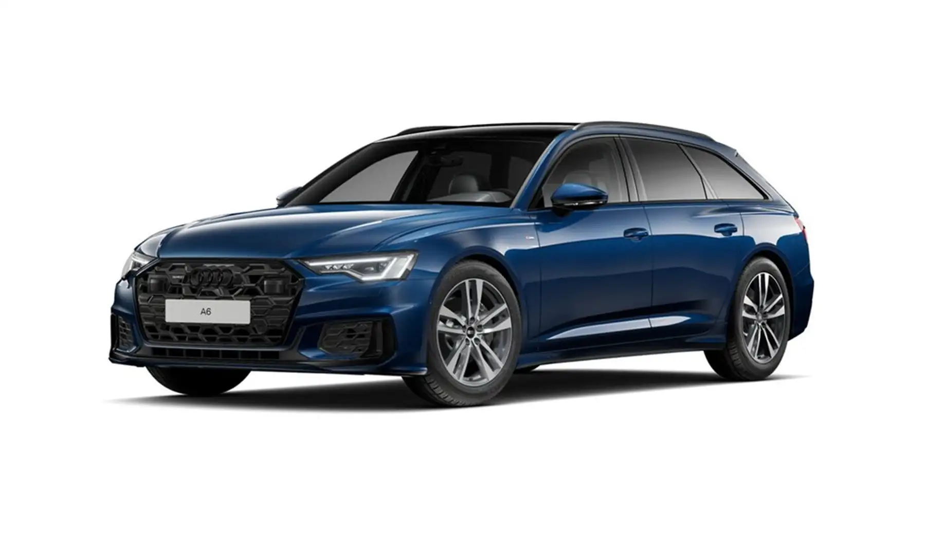 Audi A6 Avant 3.0 TDI Q S line 19"|NAVI+VC|MATRIX|PANO|RFK Blau - 2