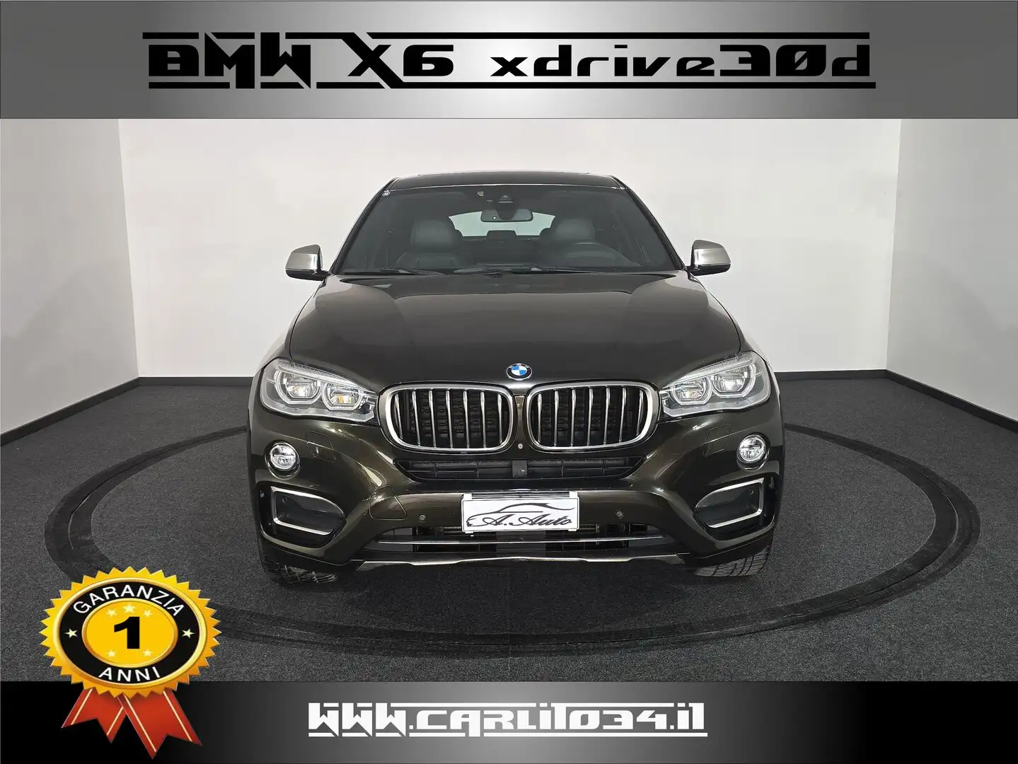 BMW X6 Xdrive30d Extravagance 258cv auto Marrón - 1