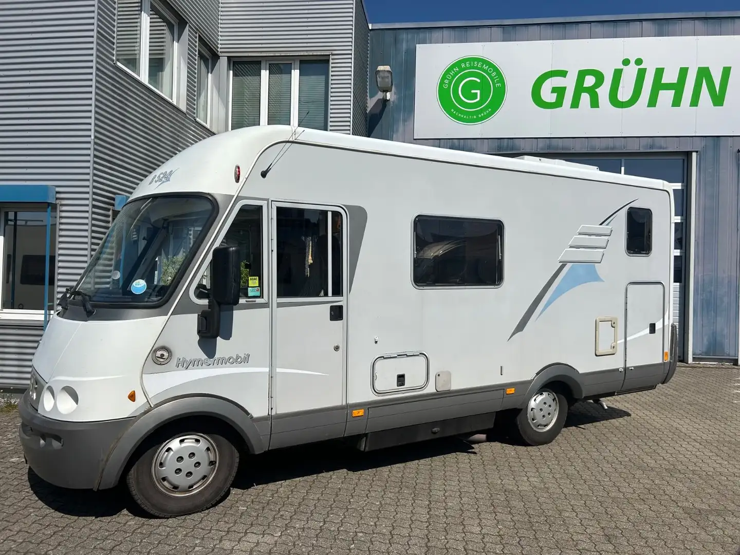 Hymer/Eriba B 524 /128PS /Klima /Grüne Plakette /TV+SAT Weiß - 2