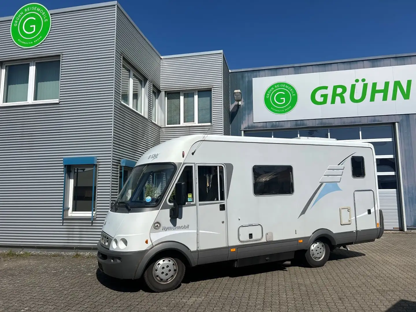 Hymer/Eriba B 524 /128PS /Klima /Grüne Plakette /TV+SAT Weiß - 1