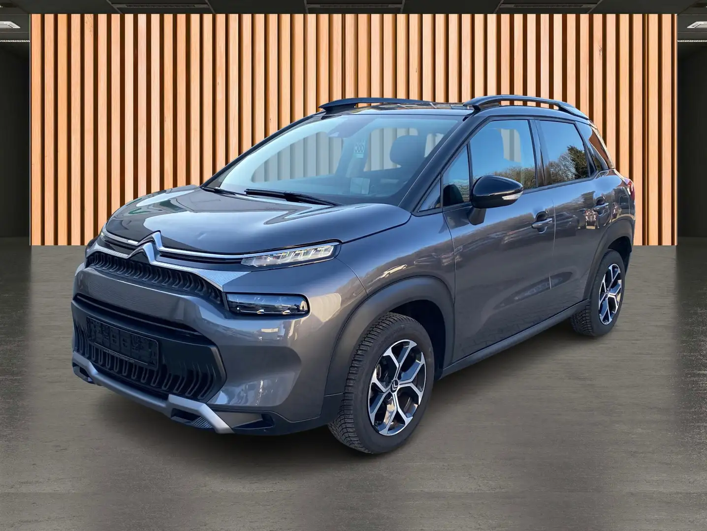 Citroen C3 Aircross Plus 1.2 *Einparkhilfe*Klima*Navi Grau - 2