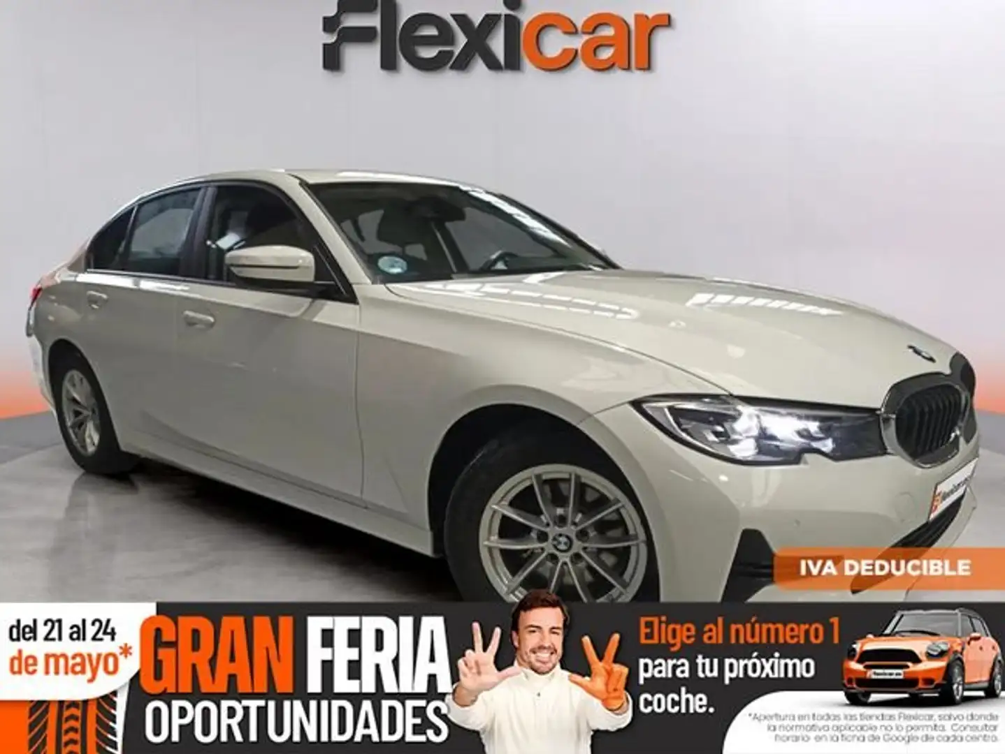 BMW 320 320d Auto. Blanco - 1