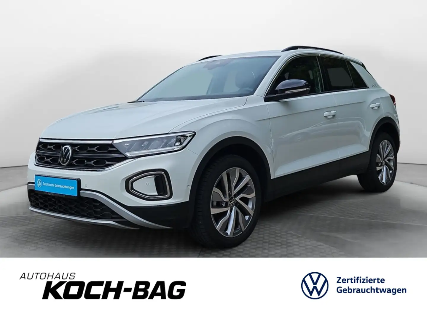 Volkswagen T-Roc 1.5TSI Goal DSG LED Navi AHK Kamera Wit - 1