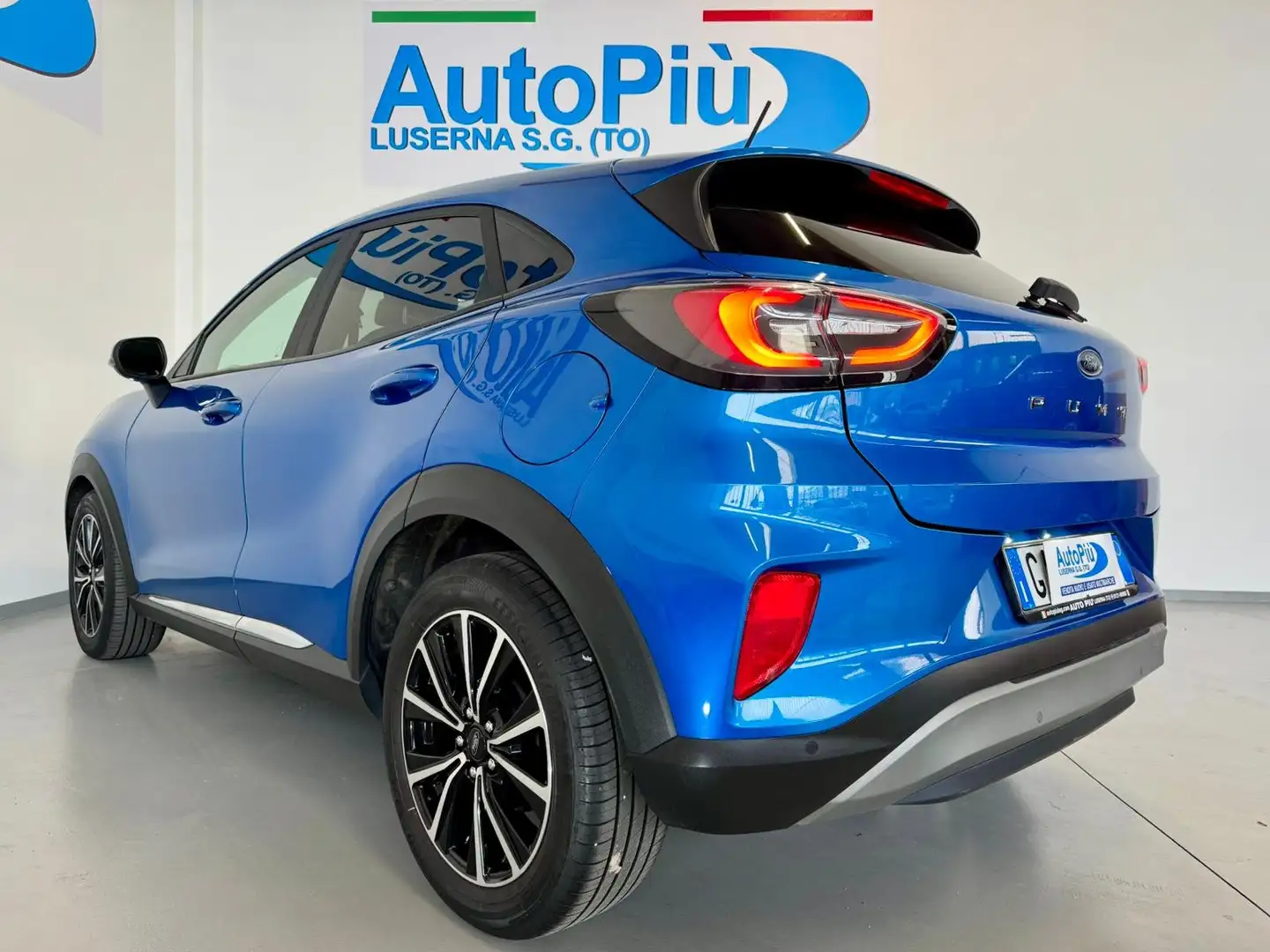 Ford Puma Puma II 2020 1.0 ecoboost Titanium X s Bleu - 2