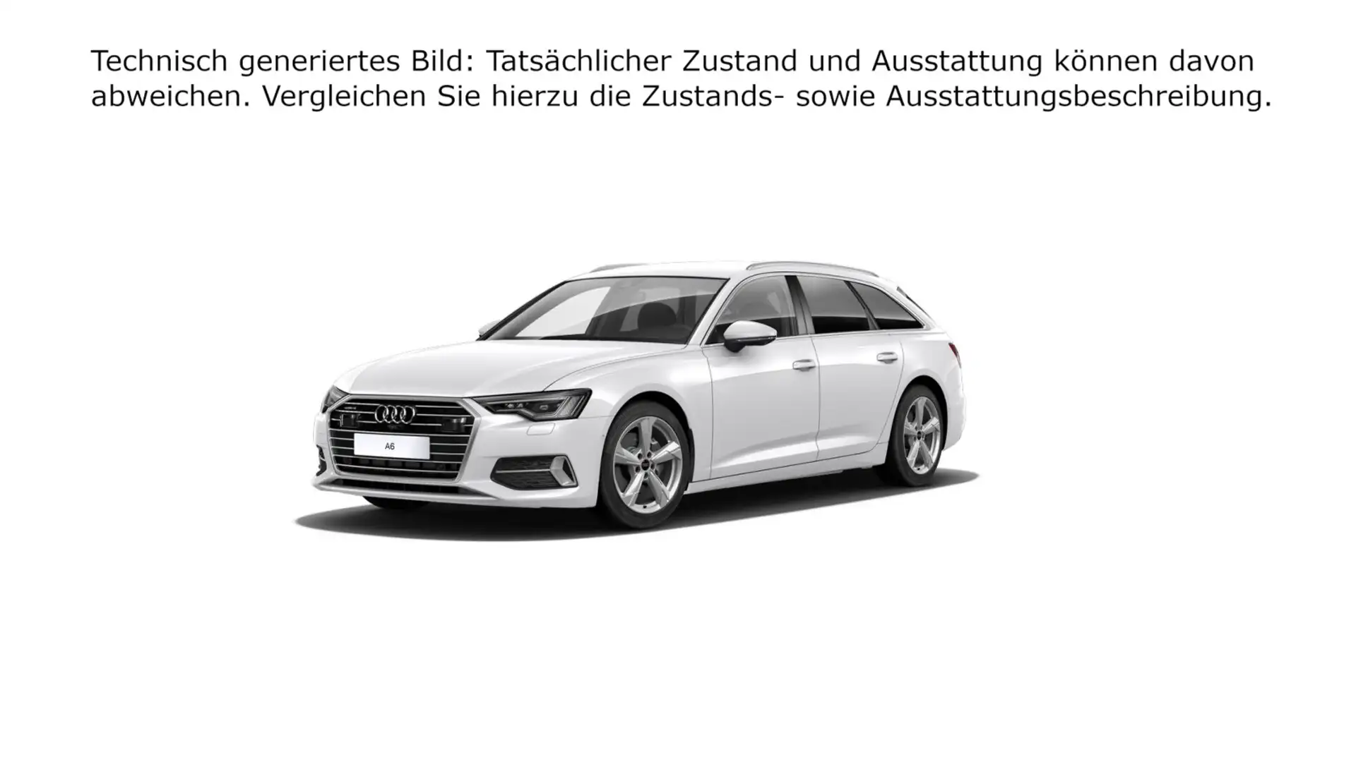 Audi A6 sport 40TDI quattro S tron Blanc - 2