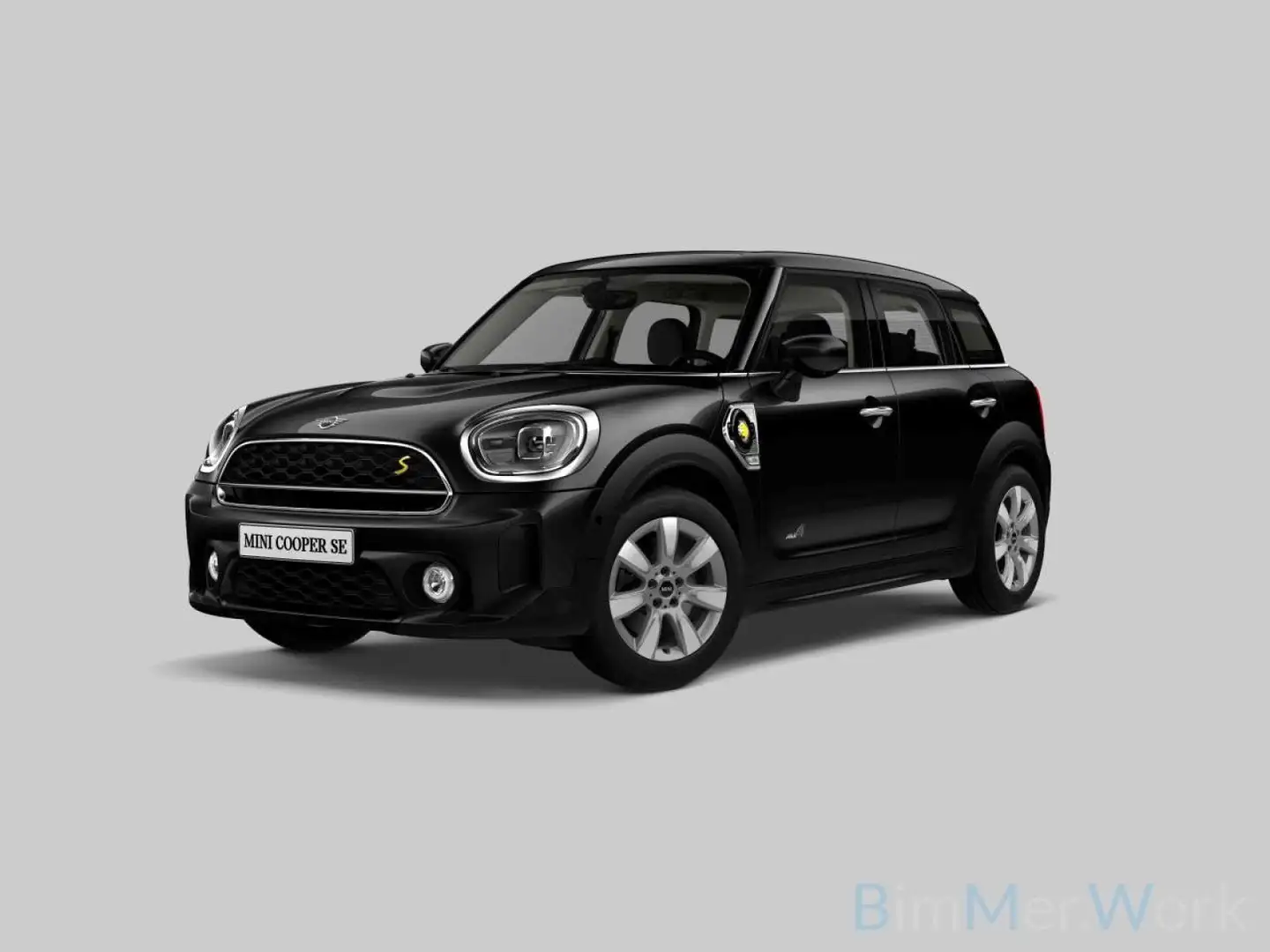 MINI Cooper SE Countryman ALL4 DAB Sitzhzg Navi LED Czarny - 1