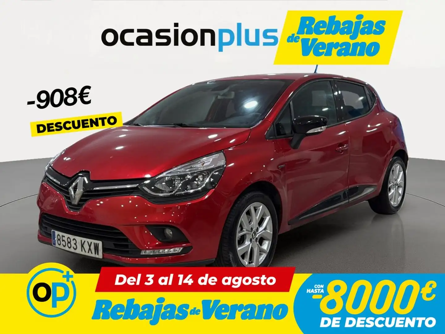 Renault Clio TCe Energy GLP Limited 66kW Rojo - 1