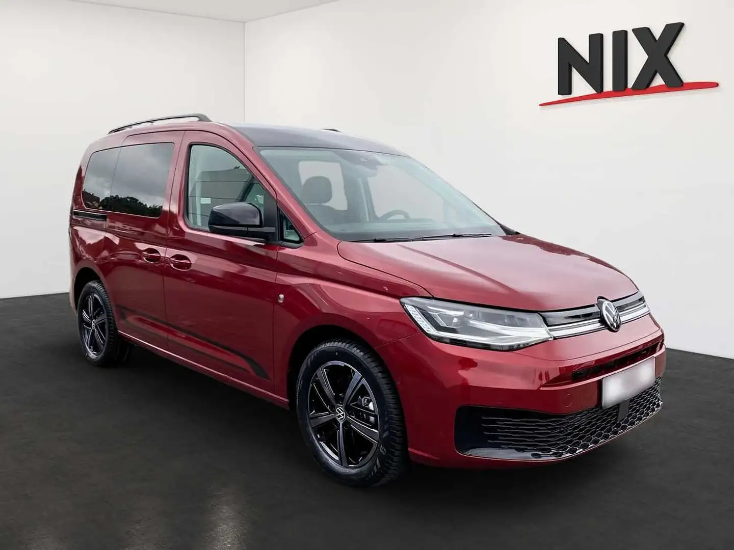 Volkswagen Caddy Life 5-Sitzer 1.5 eHybrid, AHK Rot - 2
