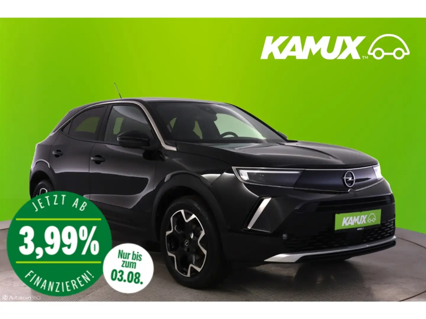 Opel Mokka 1.2T Aut.Ultimate+LED+VIRTUAL+CARPLAY+PDC Noir - 1