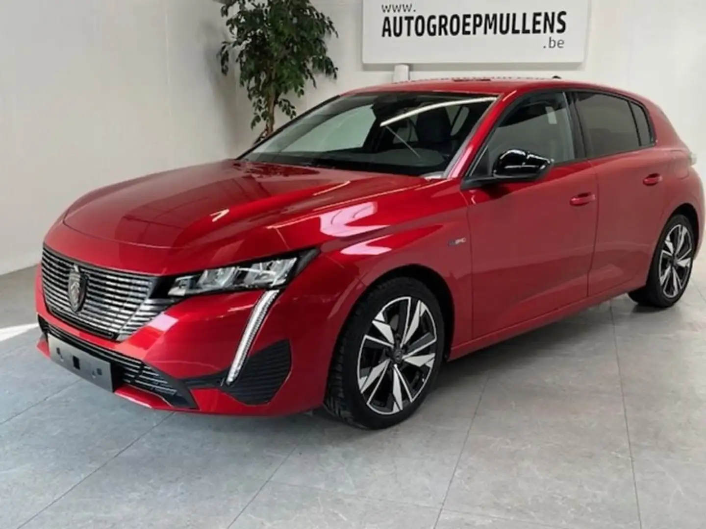 Peugeot 308 Hybrid S&S Allure Pack e-EAT8 Rojo - 1