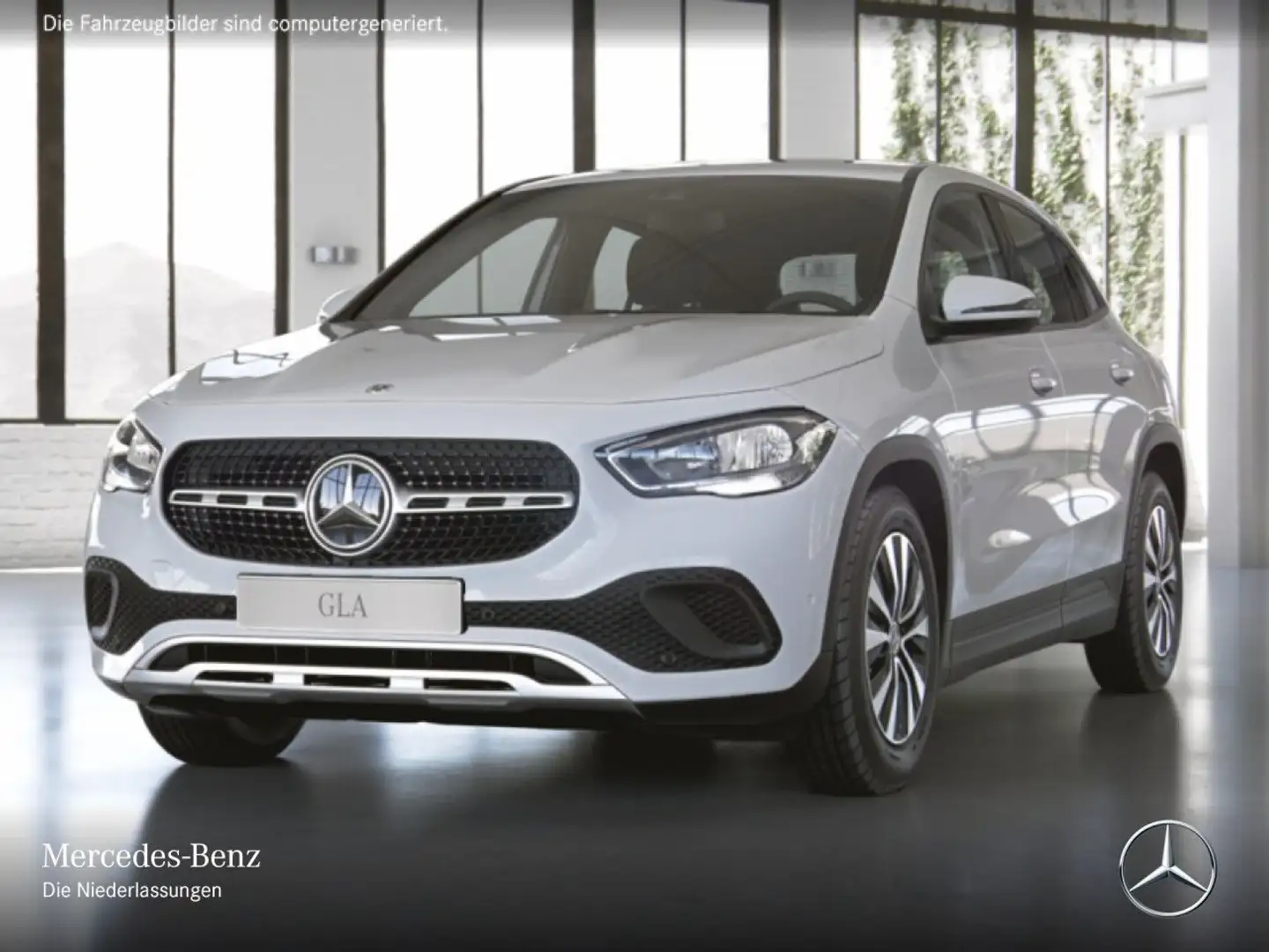 Mercedes-Benz GLA 180 d KAMERA+8G Blanc - 2