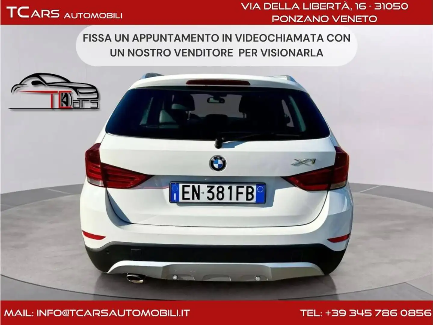 BMW X1 2.0 SDRIVE-GARANZ 3 ANNI-IN OFFERTA FINO SABATO Weiß - 1