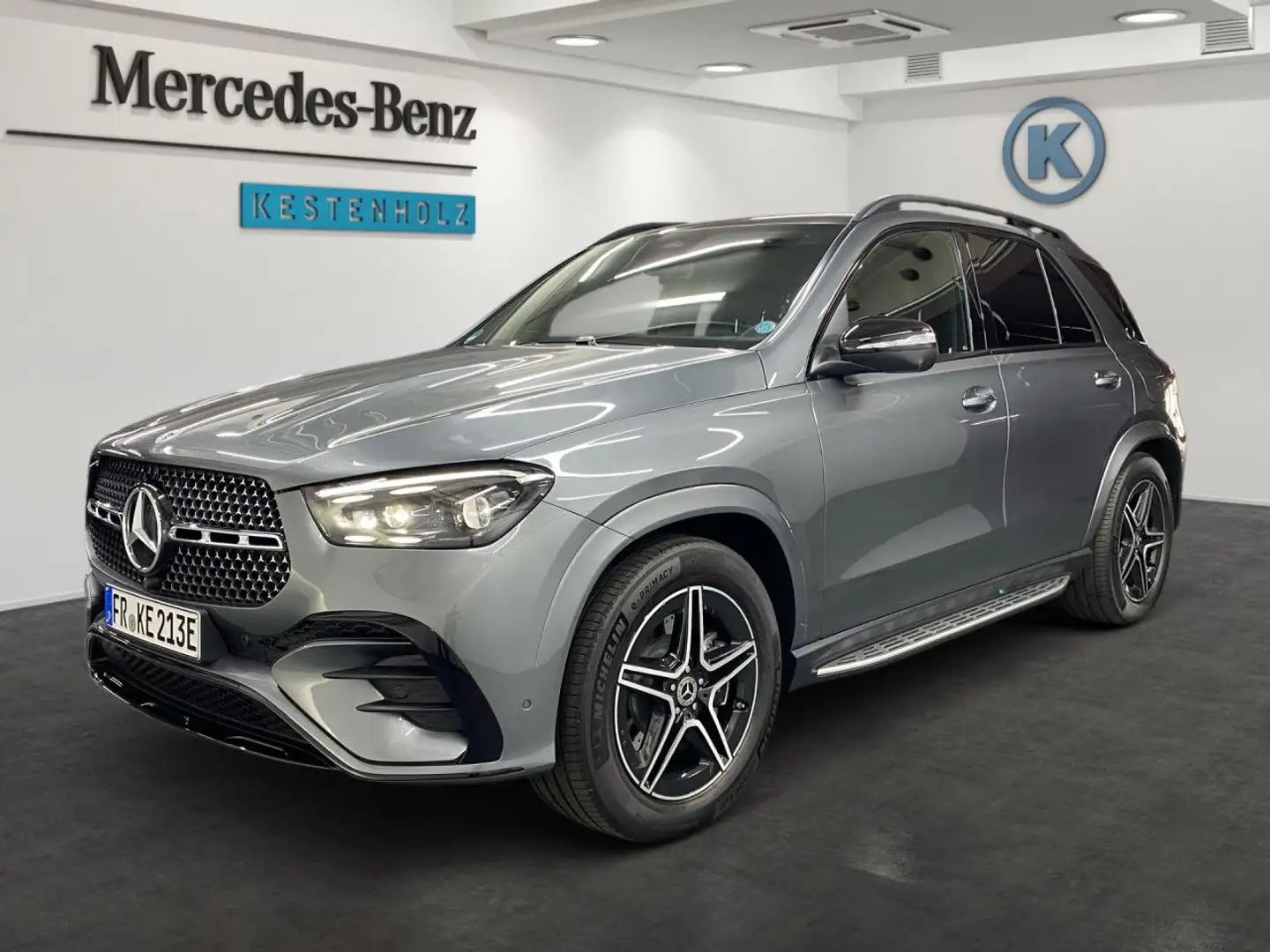 Mercedes-Benz GLE 350 de 4Matic AMG+HUD+AHK+PANO+360°+MULTI Grau - 2