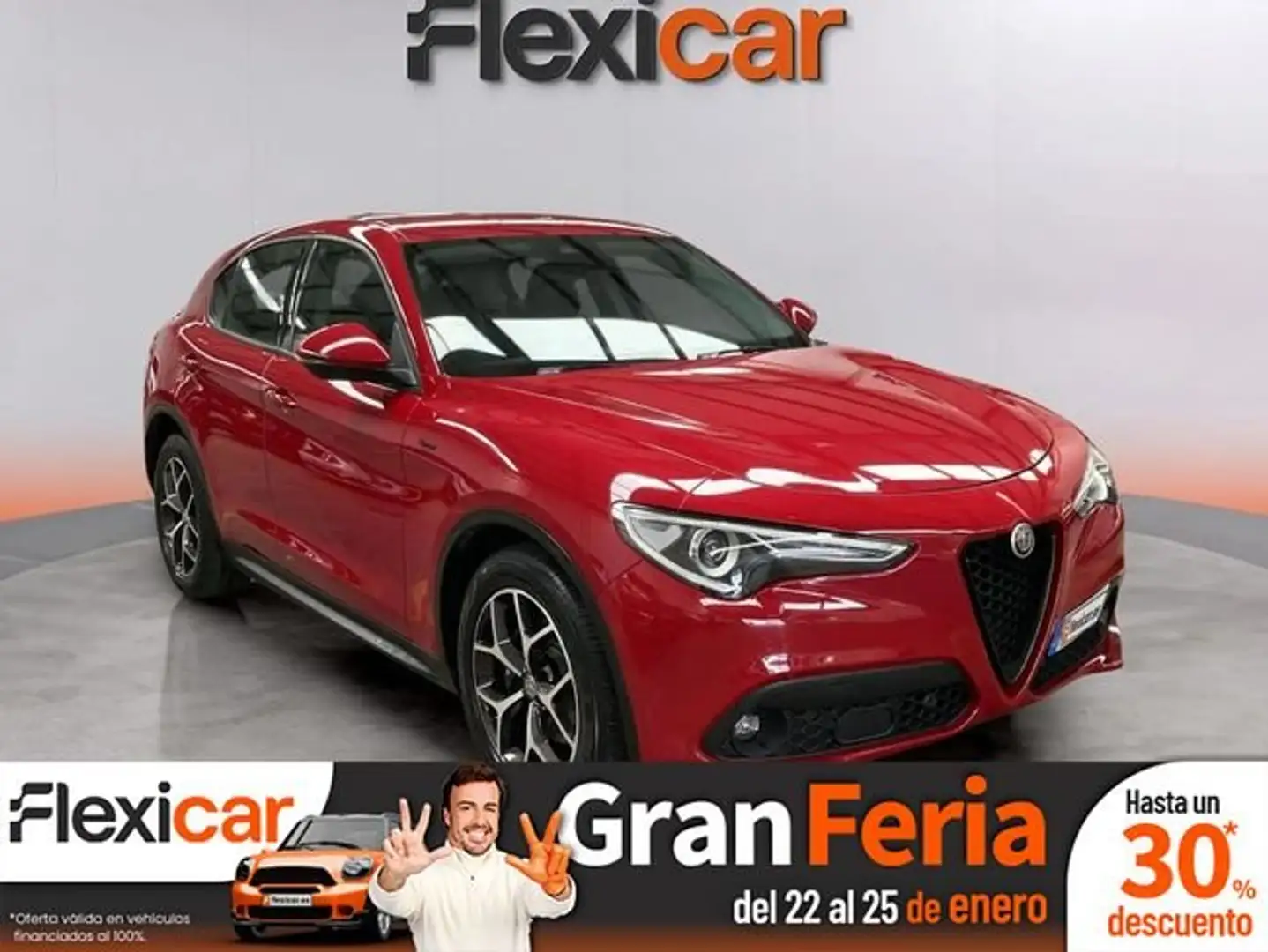 Alfa Romeo Stelvio 2.2+Di%C3%A9sel+140kW+%28190CV%29+Sprint%2B+Q4 Rouge - 1