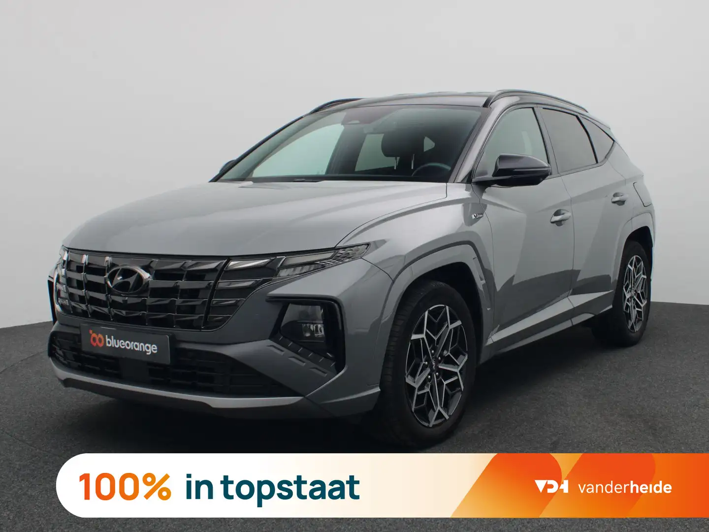 Hyundai TUCSON 1.6 T-GDI HEV N Line 230PK Aut. Adaptieve Cruise C Grijs - 1