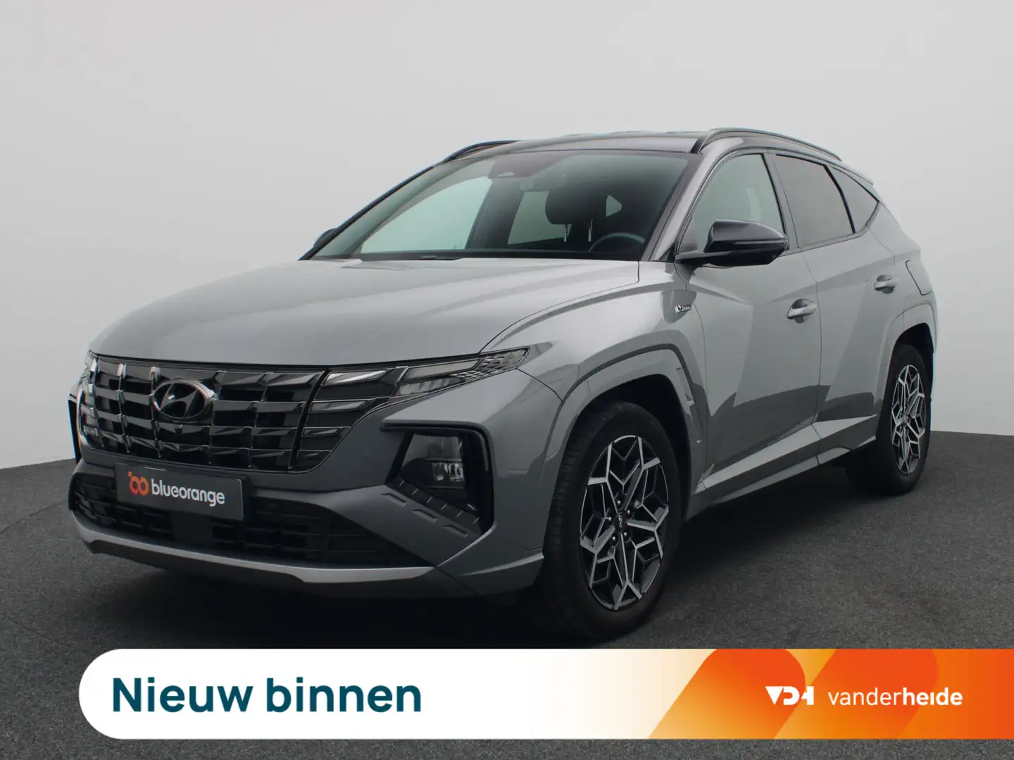 Hyundai TUCSON 1.6 T-GDI HEV N Line 230PK Aut. Adaptieve Cruise C Grijs - 1
