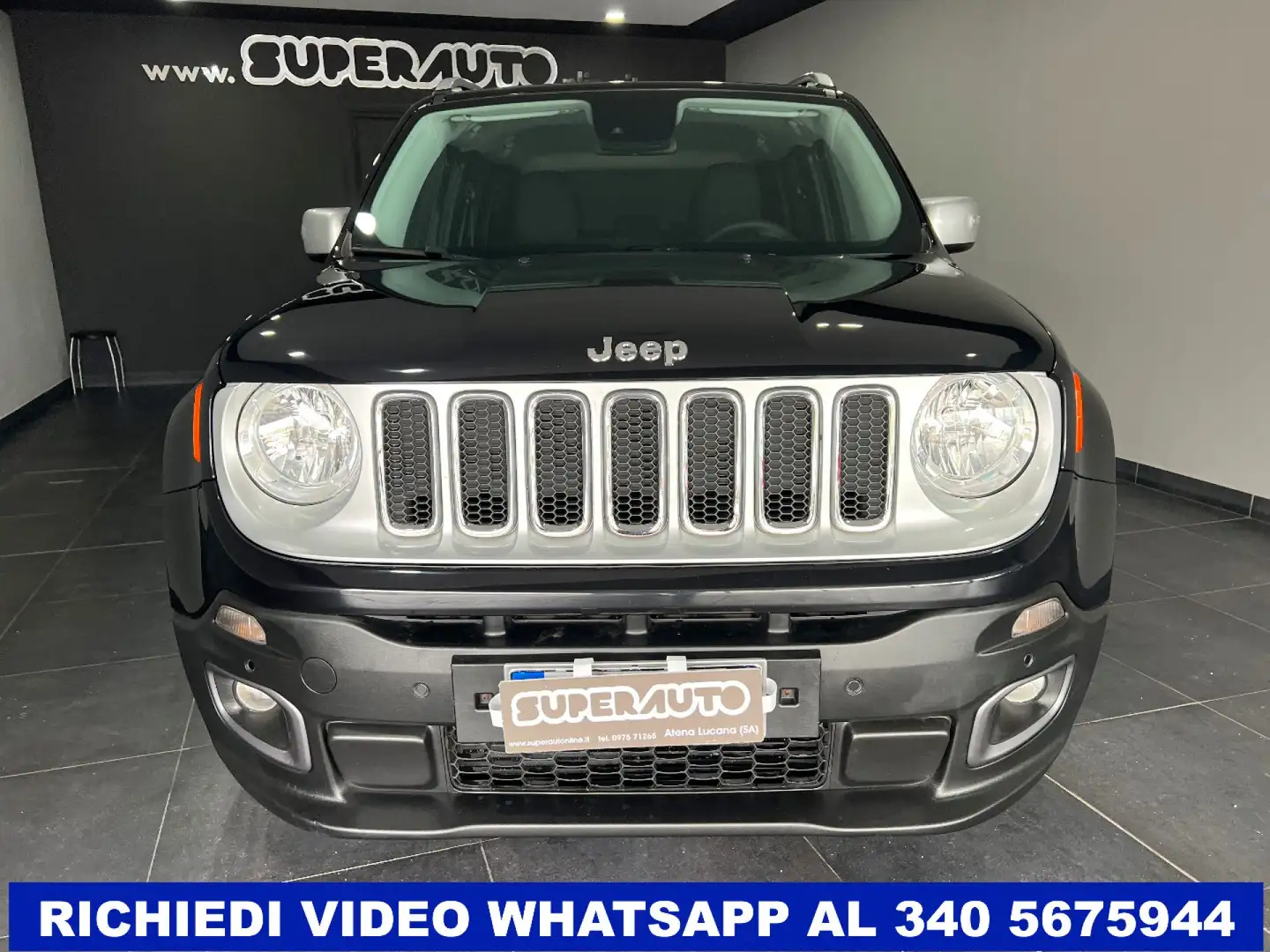Jeep Renegade 1.6 Mjt DDCT 120 CV Limited Schwarz - 2