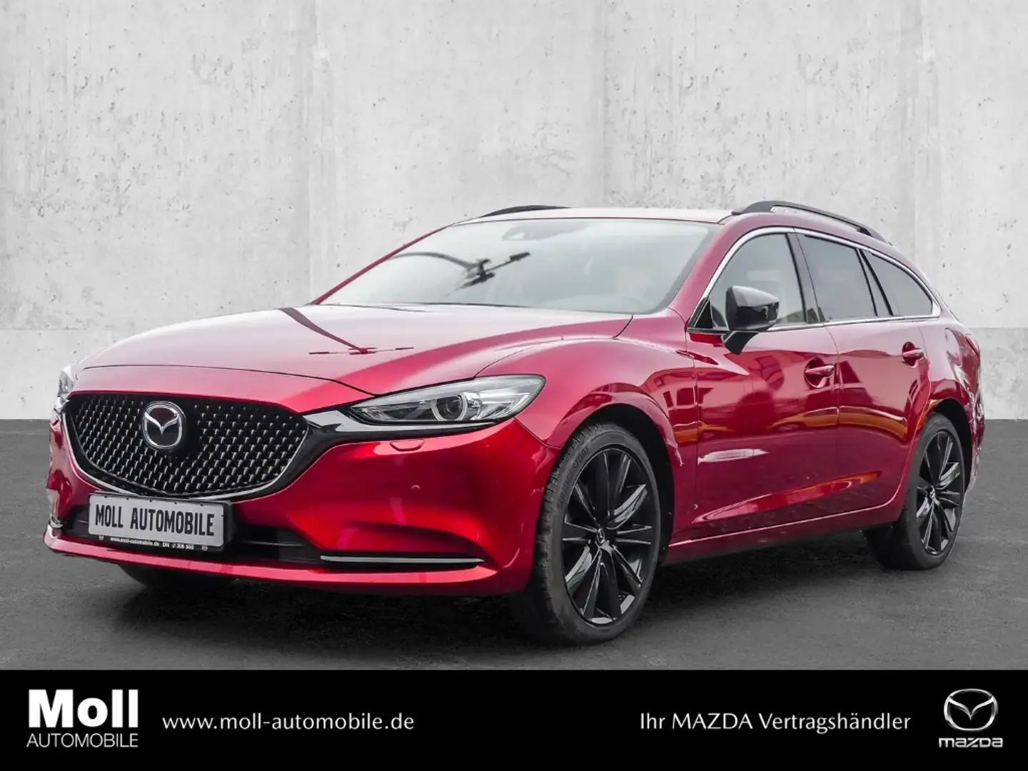 Mazda 6 Kombi Homura 2.5 SKYACTIV-G 194 EU6d HUD Navi Lede Rouge - 1