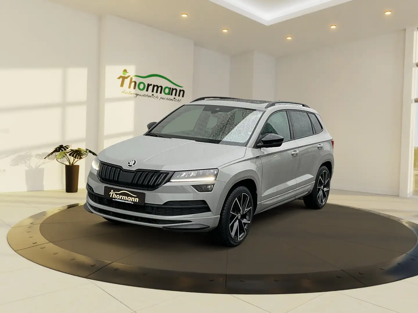 Skoda Karoq Sportline 2.0 TDI DSG 4x4 4xSitzheiz.,Navi Grau - 2