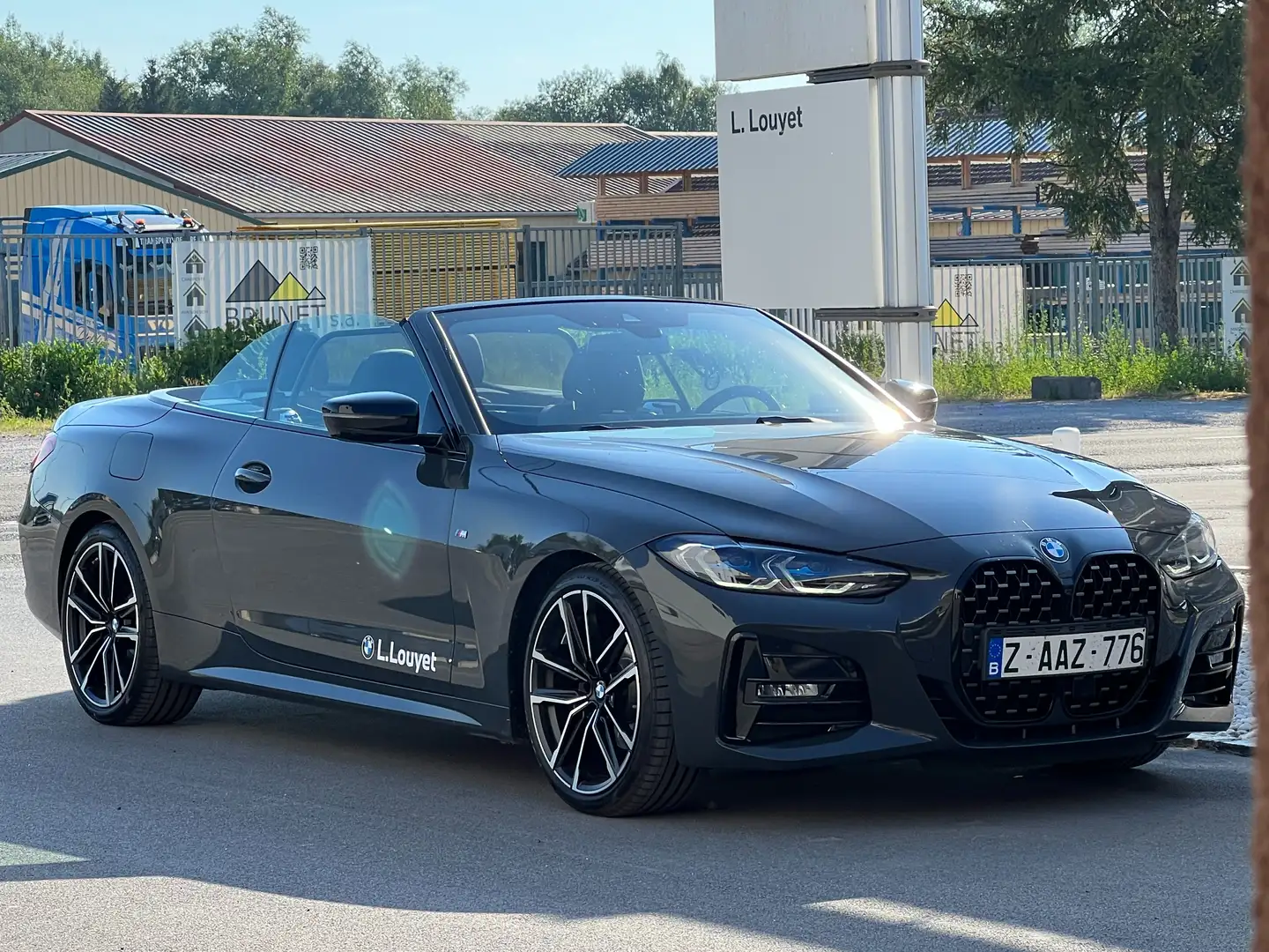 BMW 420 d Cabrio / M /Cam 360/ Head-up / Laser / Harman-K Grijs - 1