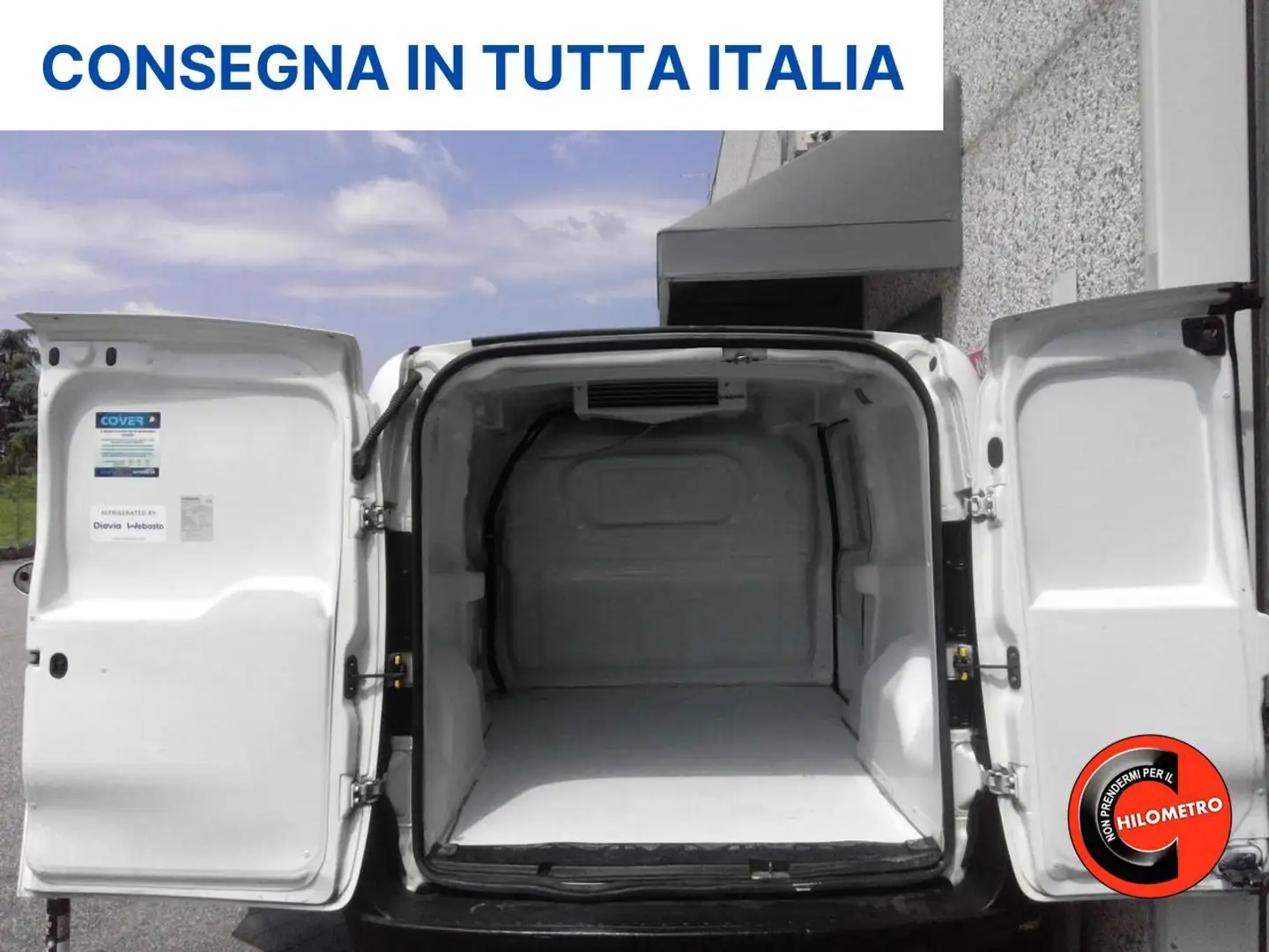 Fiat Doblo 1.6 MJT 105 CV(MAXI)FRIGO NO ATP-TRASPORTO FARMACI Білий - 1