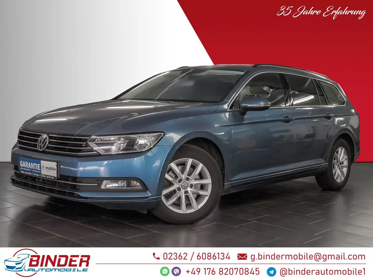 Volkswagen Passat Variant Comfortline*VOLLE GARANTIE*TOP* Blau - 1
