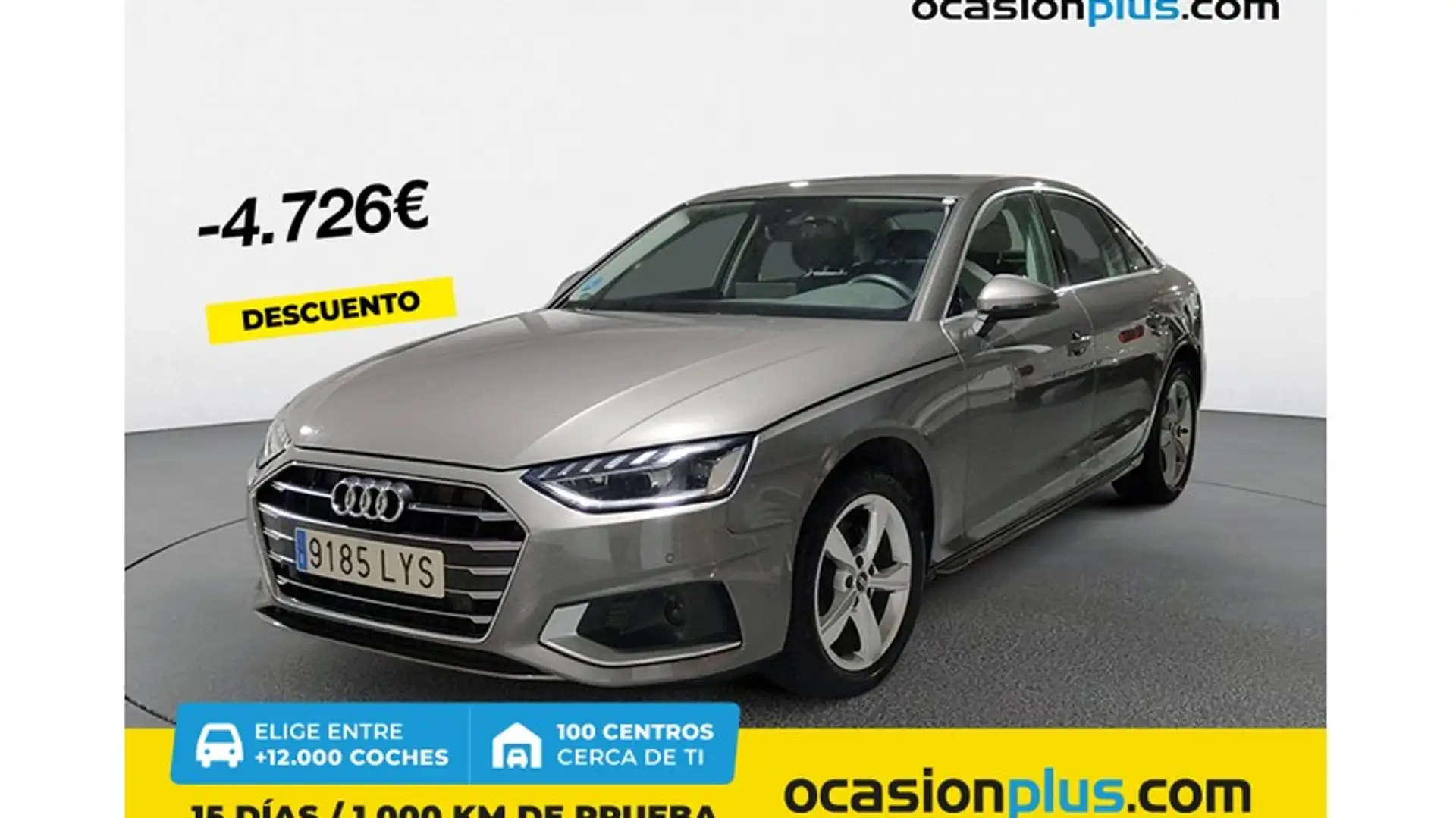 Audi A4 30 TDI Advanced S tronic 100kW Grijs - 1
