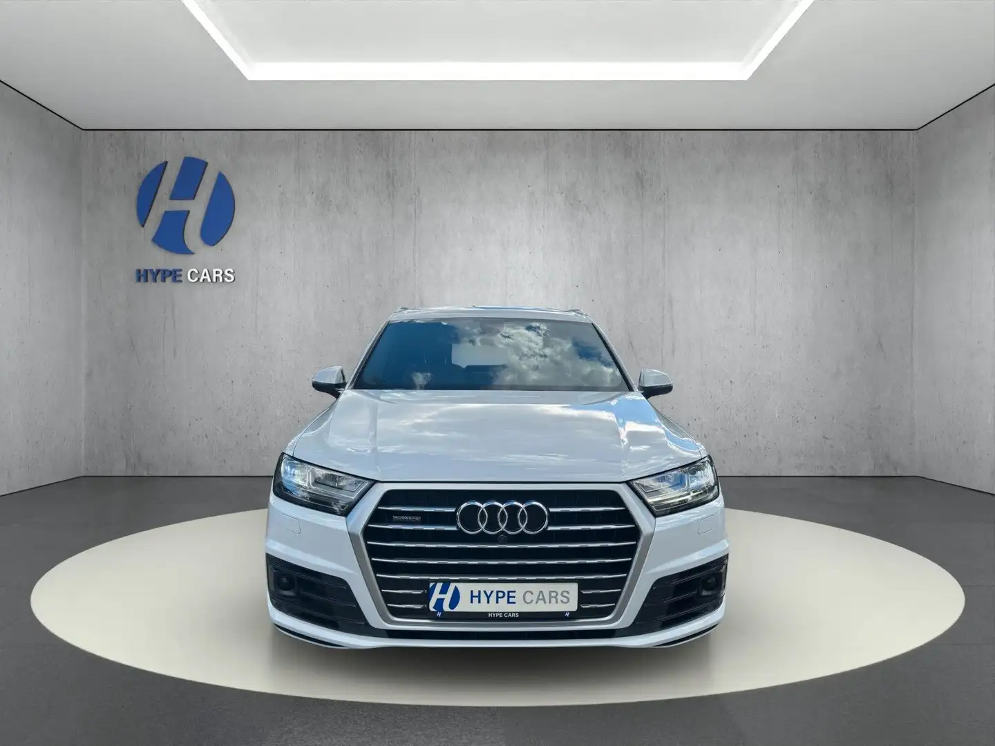 Audi Q7 3x S Line Pano Luft 360° ACC AHK StHz 7-Sitze Weiß - 2