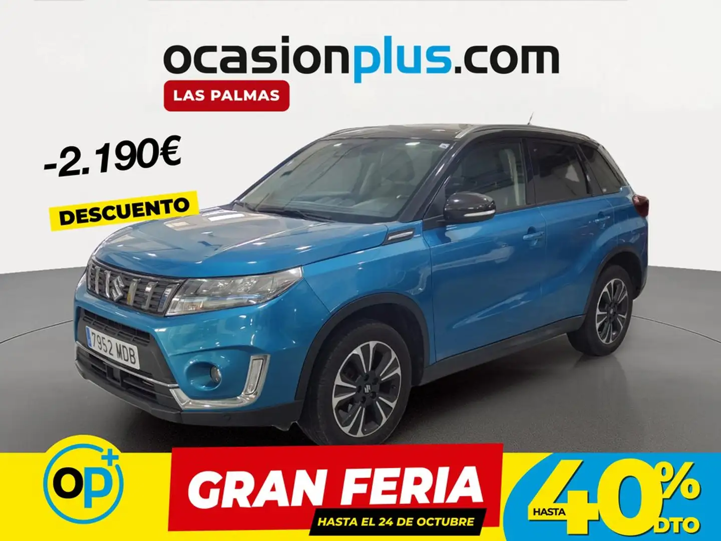 Suzuki Vitara 1.4T GLX Mild Hybrid Azul - 1