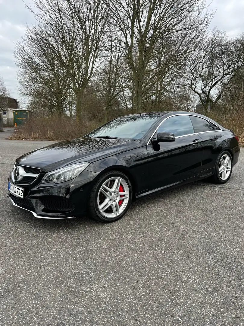 Mercedes-Benz E 500 Coupe Vollausstatung AMG-Line Fekete - 1