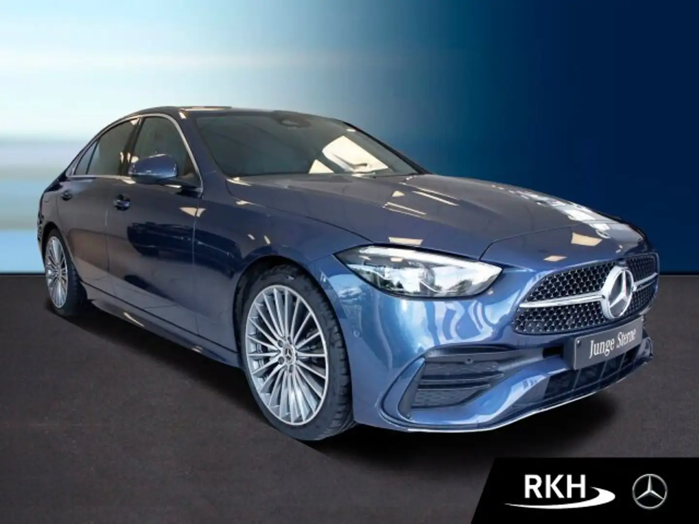 Mercedes-Benz C 180 C 180 AMG Line 9G/Navi/Kamera/LED/Totwink/Memory Blau - 2