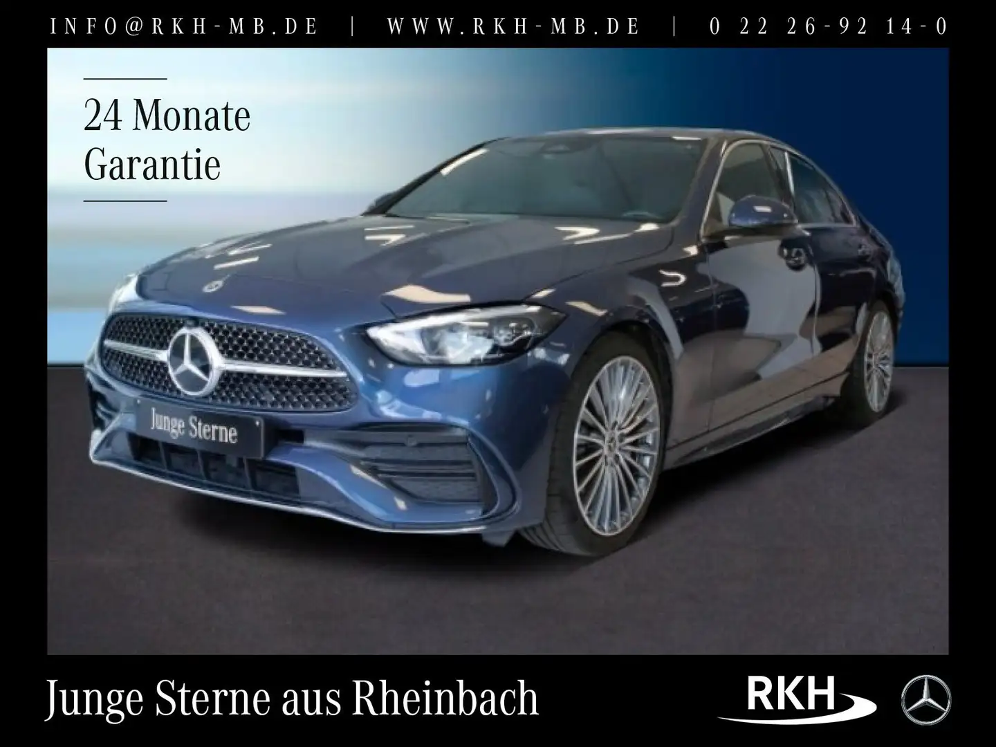 Mercedes-Benz C 180 C 180 AMG Line 9G/Navi/Kamera/LED/Totwink/Memory Blau - 1