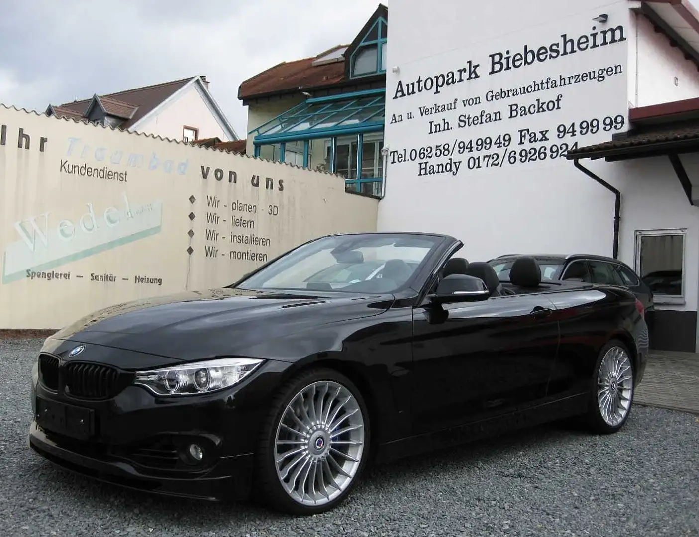 Alpina B4 3.0 Biturbo Cabrio Top Ausst Gepflegt Schwarz - 1
