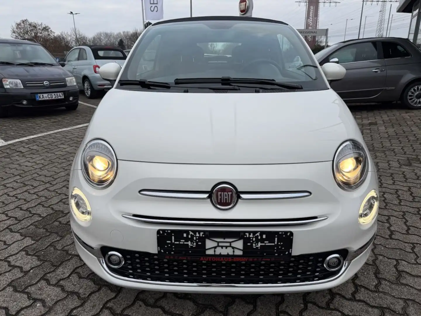 Fiat 500 C 1.0 GSE Hybrid Dolcevita Weiß - 2