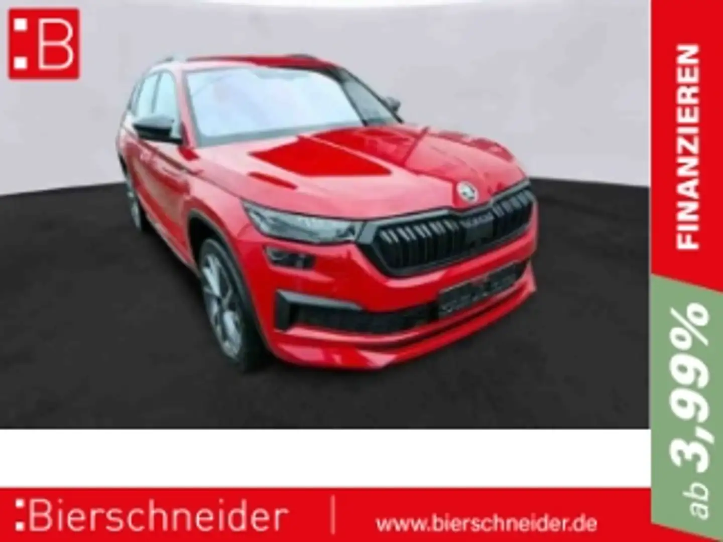 Skoda Kodiaq 2.0 TSI DSG 4x4 Sportline STANDH KAMERA Rot - 1