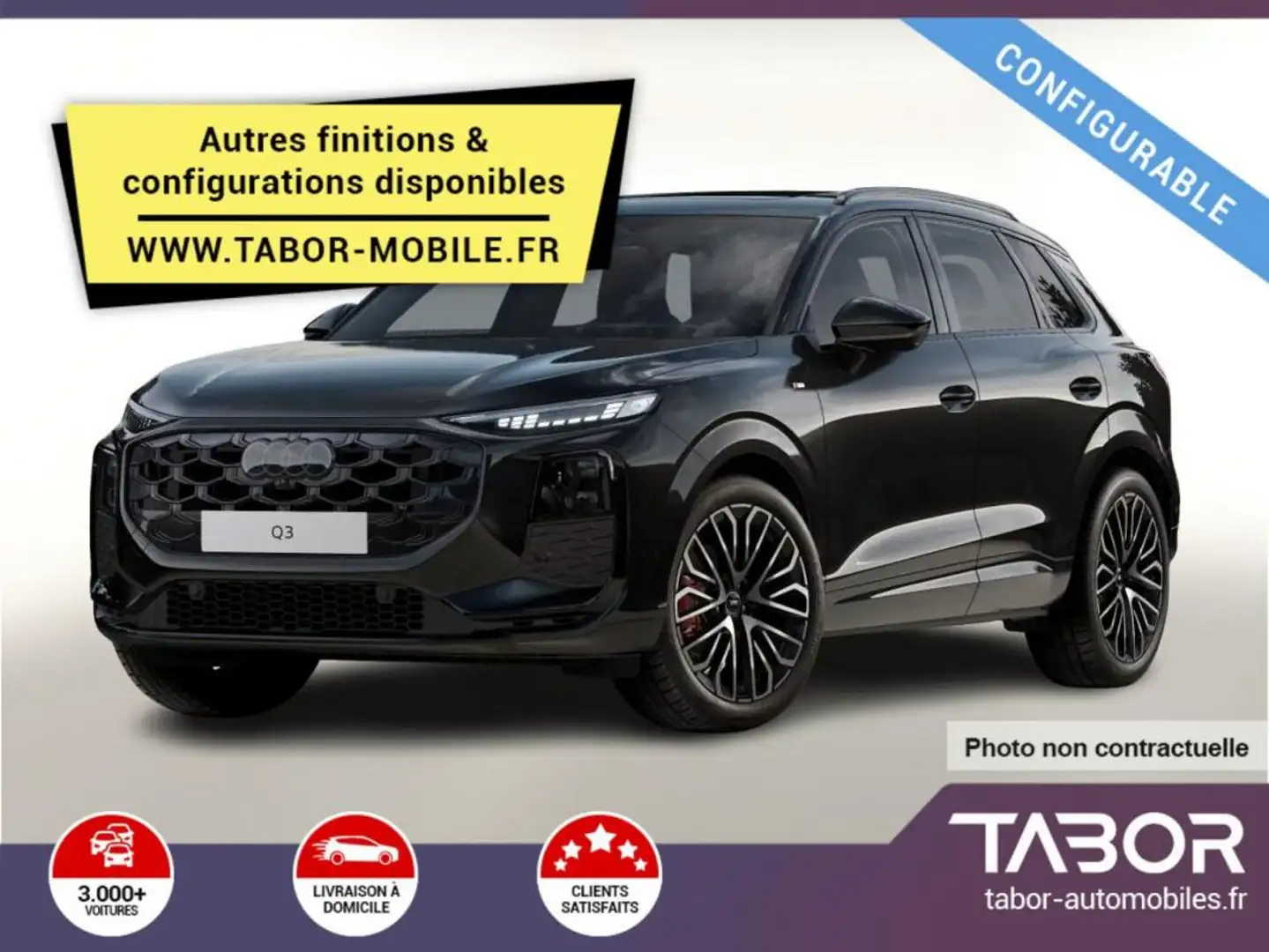 Audi Q3 1.5 TFSI 150 S tronic LED GPS VirCo+ Blanc - 1