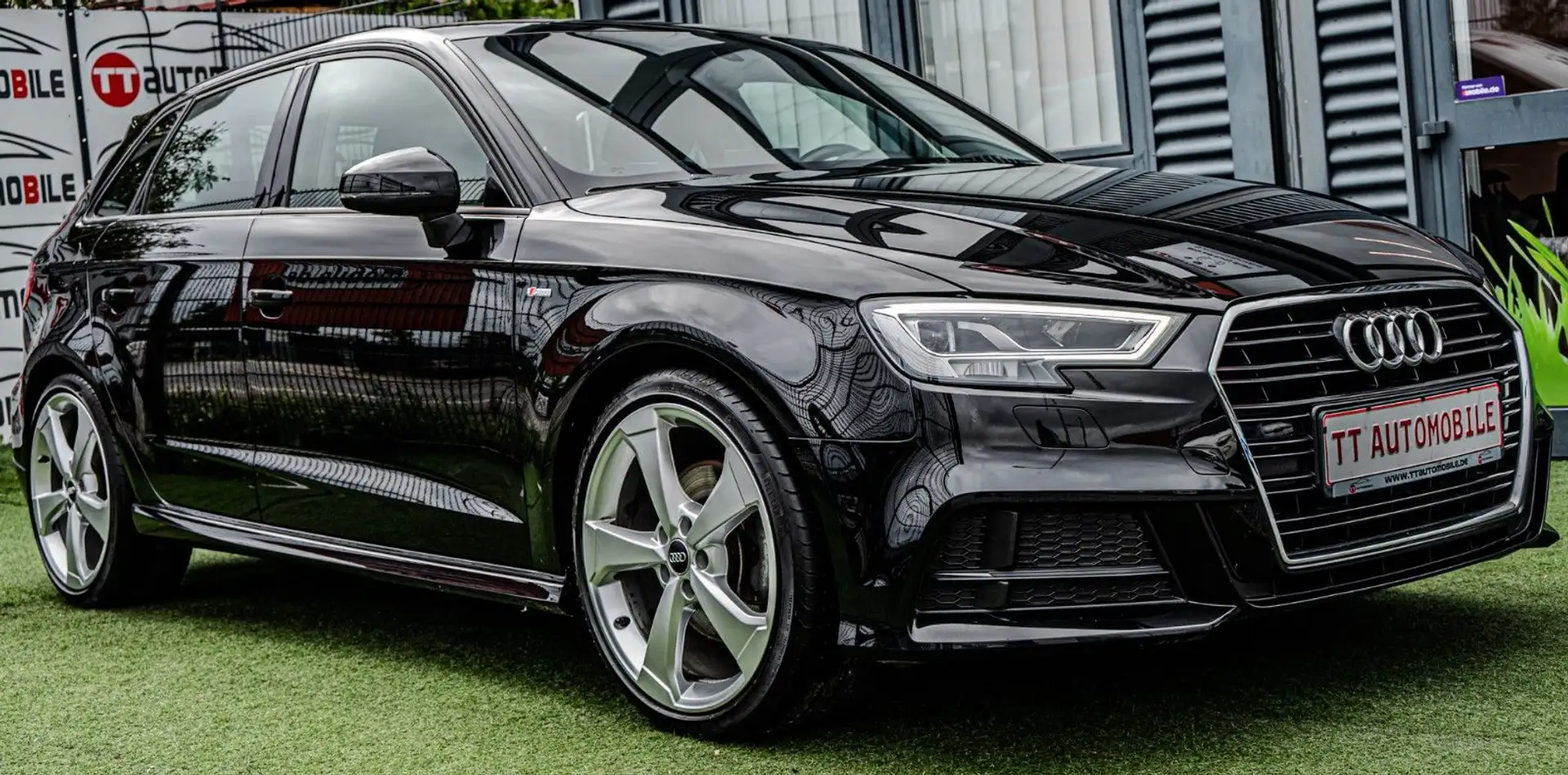 Audi A3 Sportback 40 TFSI quattro S-LINE|S-TRONIC|LED Noir - 2