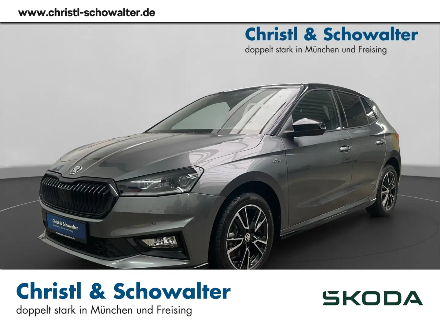 Skoda Fabia Monte Carlo 1.0TSI DSG A&C-PAKET RFK KESSY Grau - 1