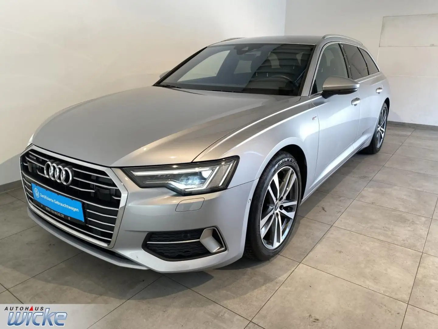 Audi A6 Avant 45 TDI S tronic quattro S Line NAVI KLIMA Stříbrná - 2