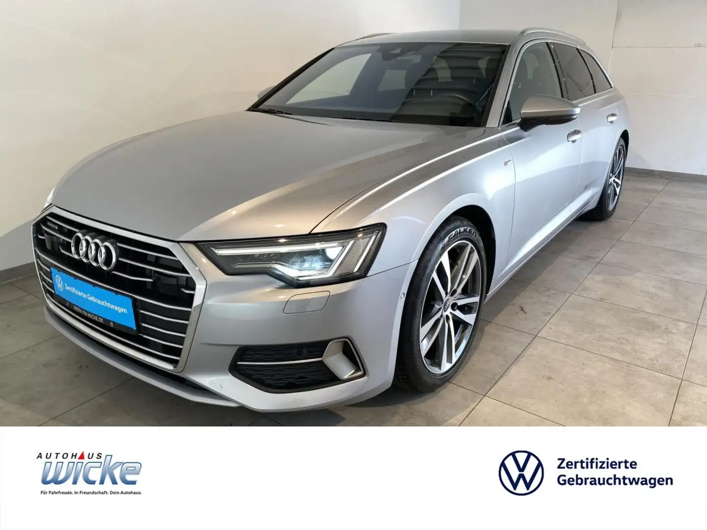 Audi A6 Avant 45 TDI S tronic quattro S Line NAVI KLIMA Stříbrná - 1