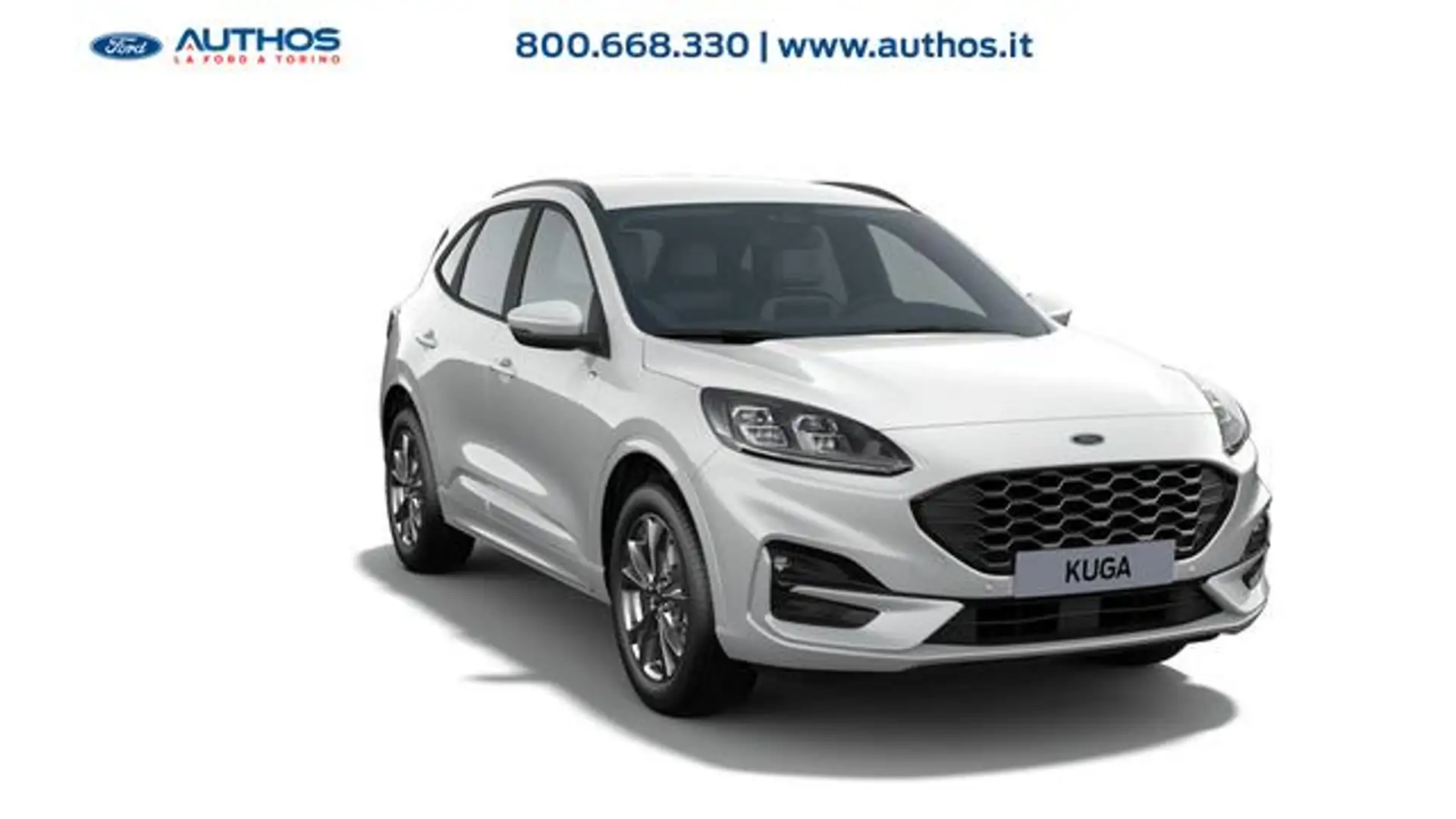 Ford Kuga 2.5 phev ST-Line X 2wd 225cv e-shifter Bianco - 2