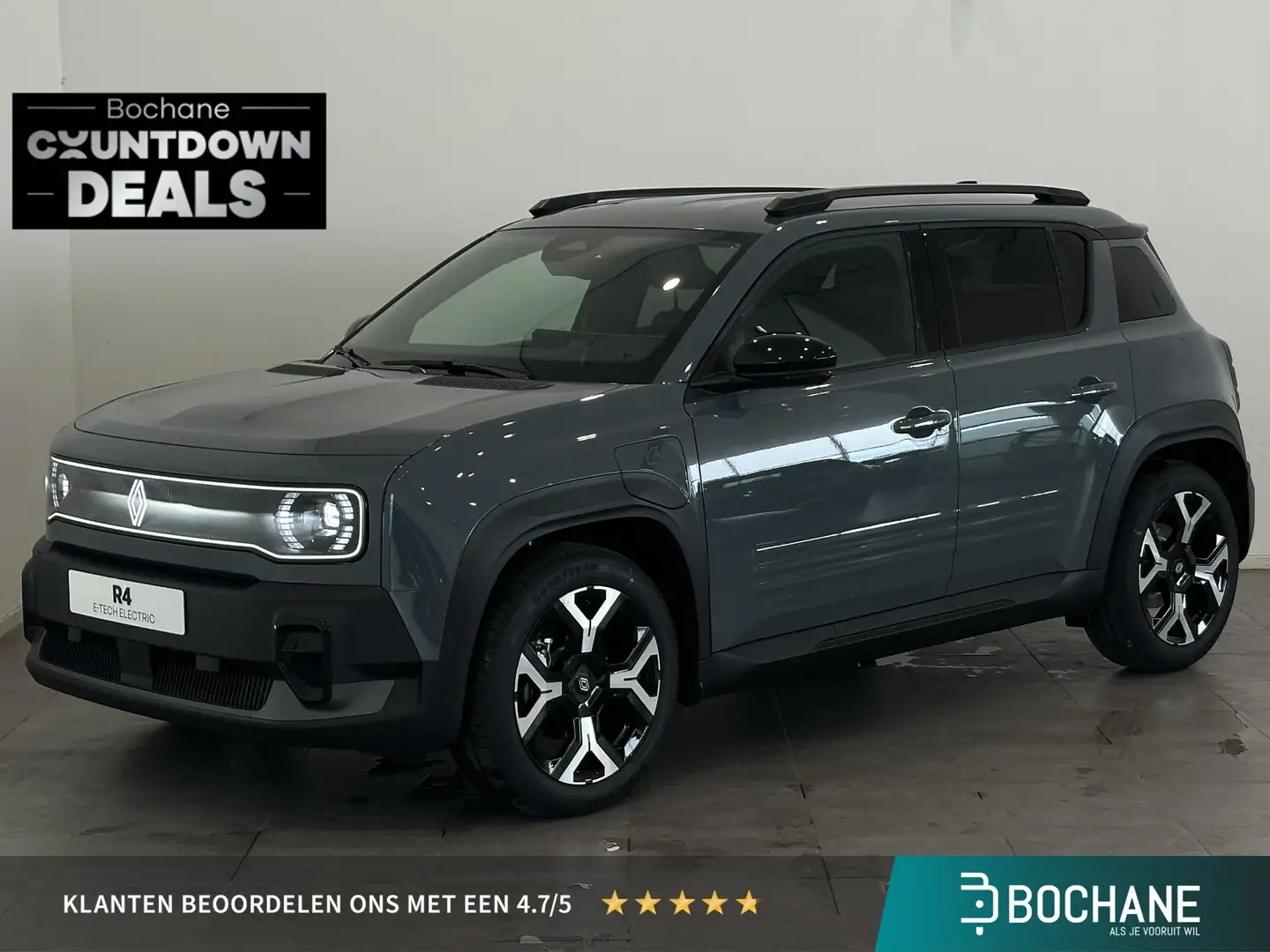 Renault R 4 Comfort Range Techno 52 kWh | Pack Winter Premium Grijs - 1