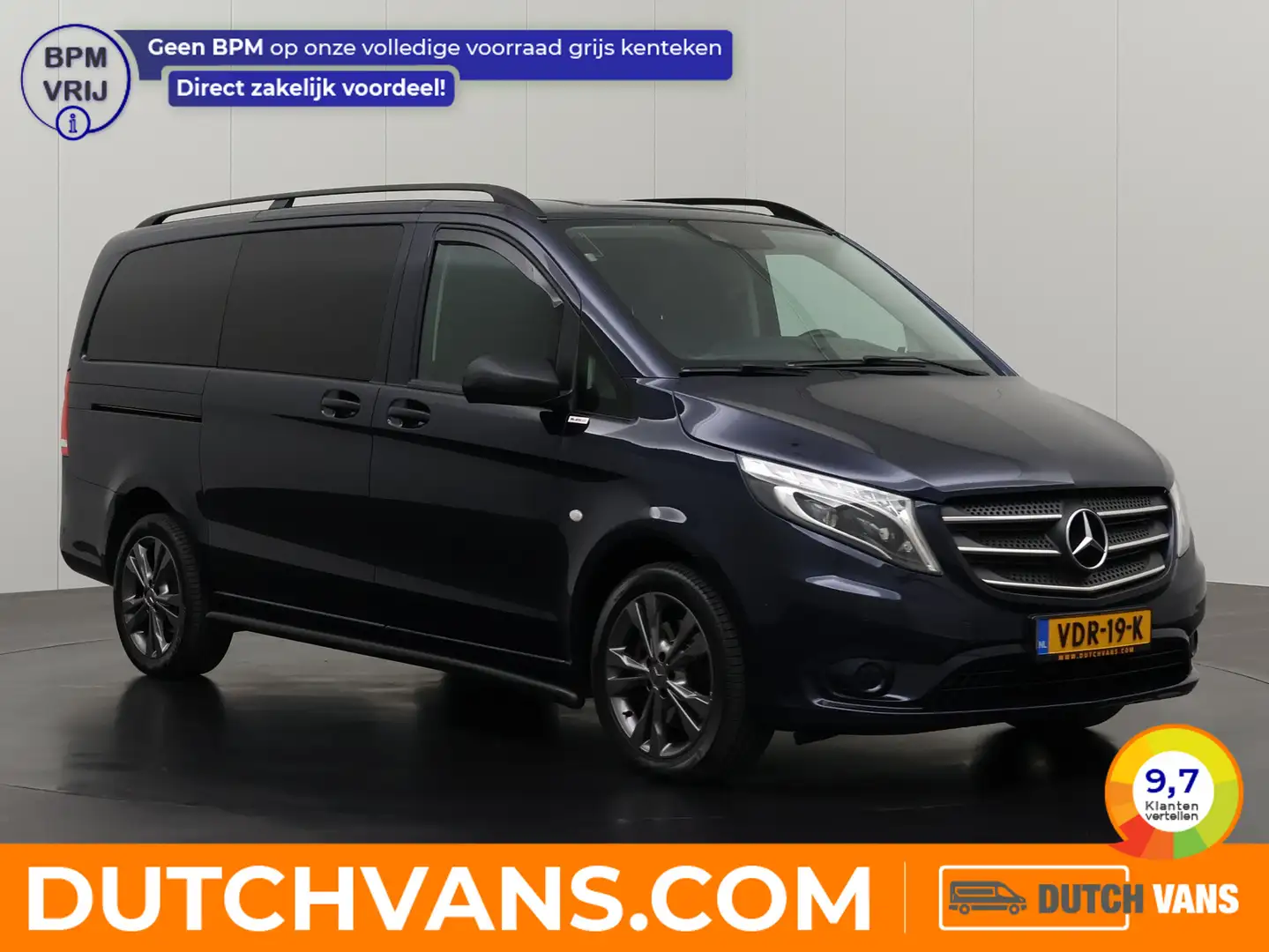 Mercedes-Benz Vito 119CDI 7G-Tronic Automaat Lang | Led | Leder | Nav Blauw - 1