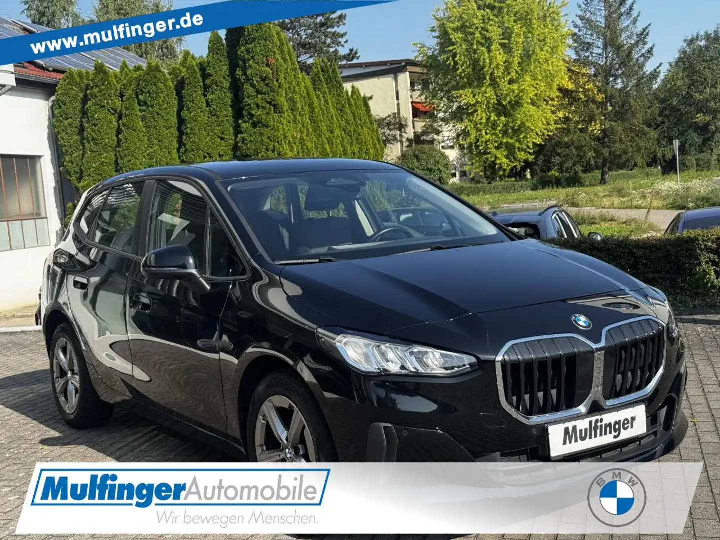 BMW 218 d Active Tourer LED Klima PDC el. Fenster Schwarz - 1