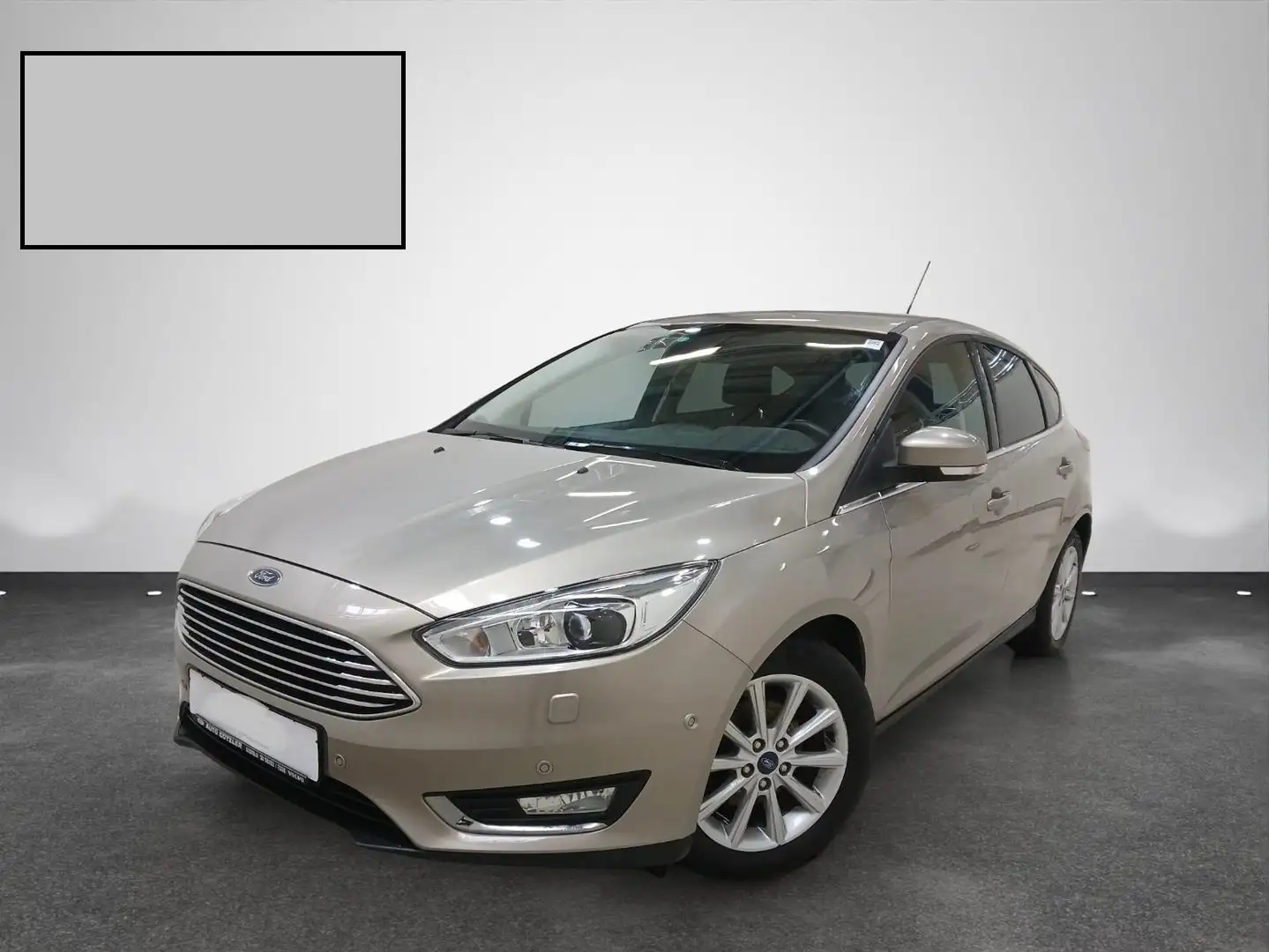 Ford Focus Titanium/1.Hand/Scheckheft/Bi-Xenon/Navi/Tempomat/ Beige - 1