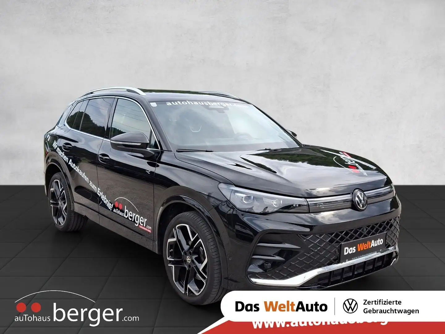 Volkswagen Tiguan R-Line TDI 4MOTION DSG Schwarz - 1