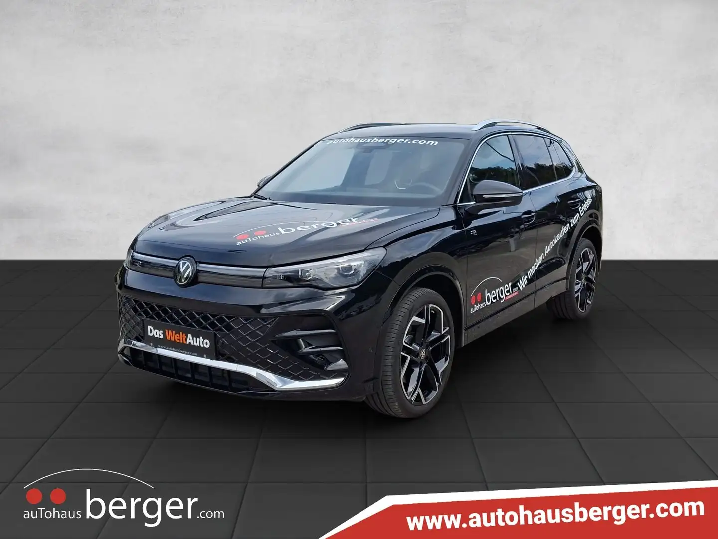 Volkswagen Tiguan R-Line TDI 4MOTION DSG Schwarz - 2