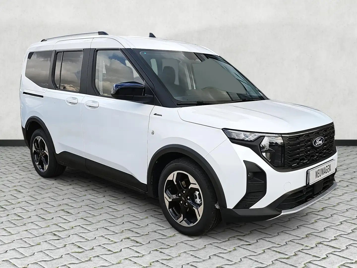 Ford Tourneo Courier 1.0 EB Active Navi Kamera BLIS Wit - 2